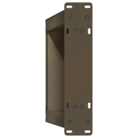 Produktbild för Soffbordsben U-formade 2 st naturstål 28x(42-43) cm stål
