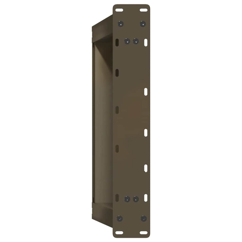 Produktbild för Soffbordsben U-formade 2 st naturstål 60x(42-43) cm stål