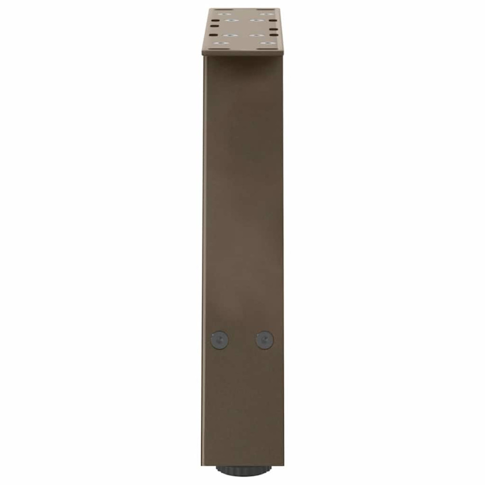 Produktbild för Soffbordsben A-formade 2 st 40x(30-31) cm stål