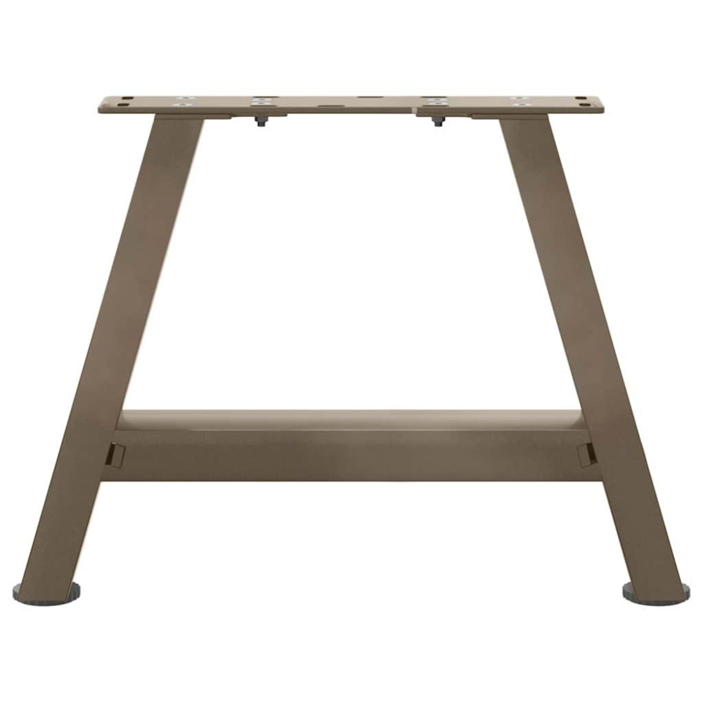 Produktbild för Soffbordsben A-formade 2 st 50x(30-31) cm stål