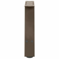 Produktbild för Soffbordsben A-formade 2 st 50x(30-31) cm stål