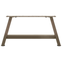 Produktbild för Soffbordsben A-formade 2 st 70x(30-31) cm stål