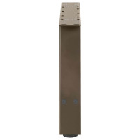 Produktbild för Soffbordsben A-formade 2 st 70x(30-31) cm stål