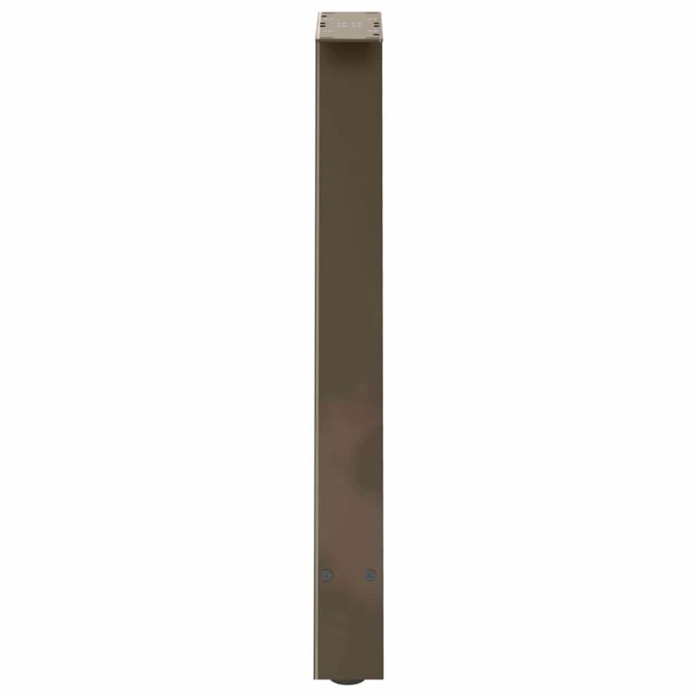 Produktbild för Matbordsben A-formade 2 st 50x(72-73) cm stål