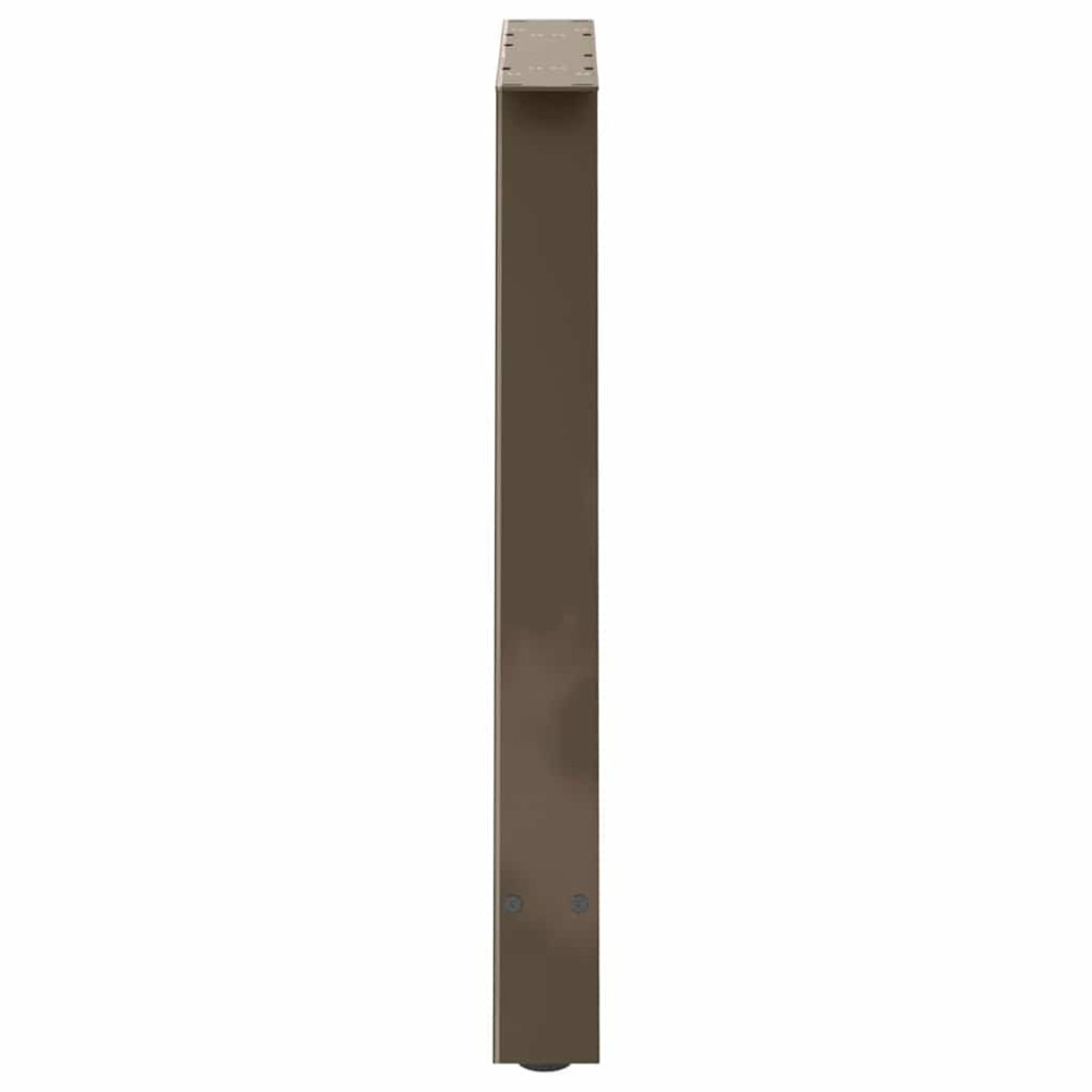 Produktbild för Matbordsben A-formade 2 st 70x(72-73) cm stål
