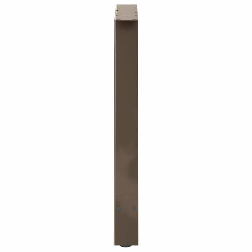 Produktbild för Matbordsben A-formade 2 st 80x(72-73) cm stål