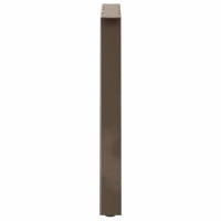 Produktbild för Matbordsben A-formade 2 st 80x(72-73) cm stål