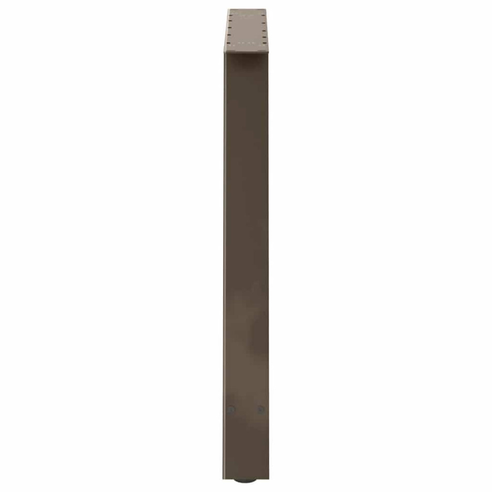 Produktbild för Matbordsben A-formade 2 st 90x(72-73) cm stål