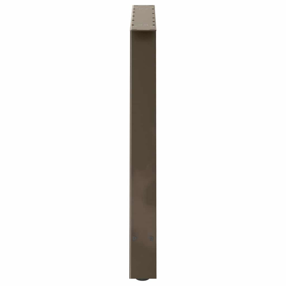 Produktbild för Matbordsben A-formade 2 st 100x(72-73) cm stål