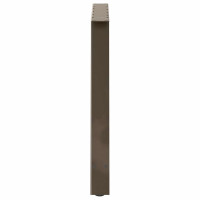 Produktbild för Matbordsben A-formade 2 st 100x(72-73) cm stål