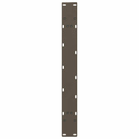 Produktbild för Matbordsben A-formade 2 st 100x(72-73) cm stål