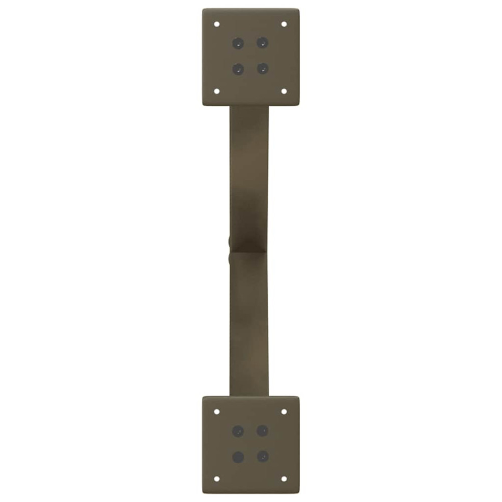 Produktbild för Soffbordsben X-formade 2 st naturstål 50x(42-43) cm stål
