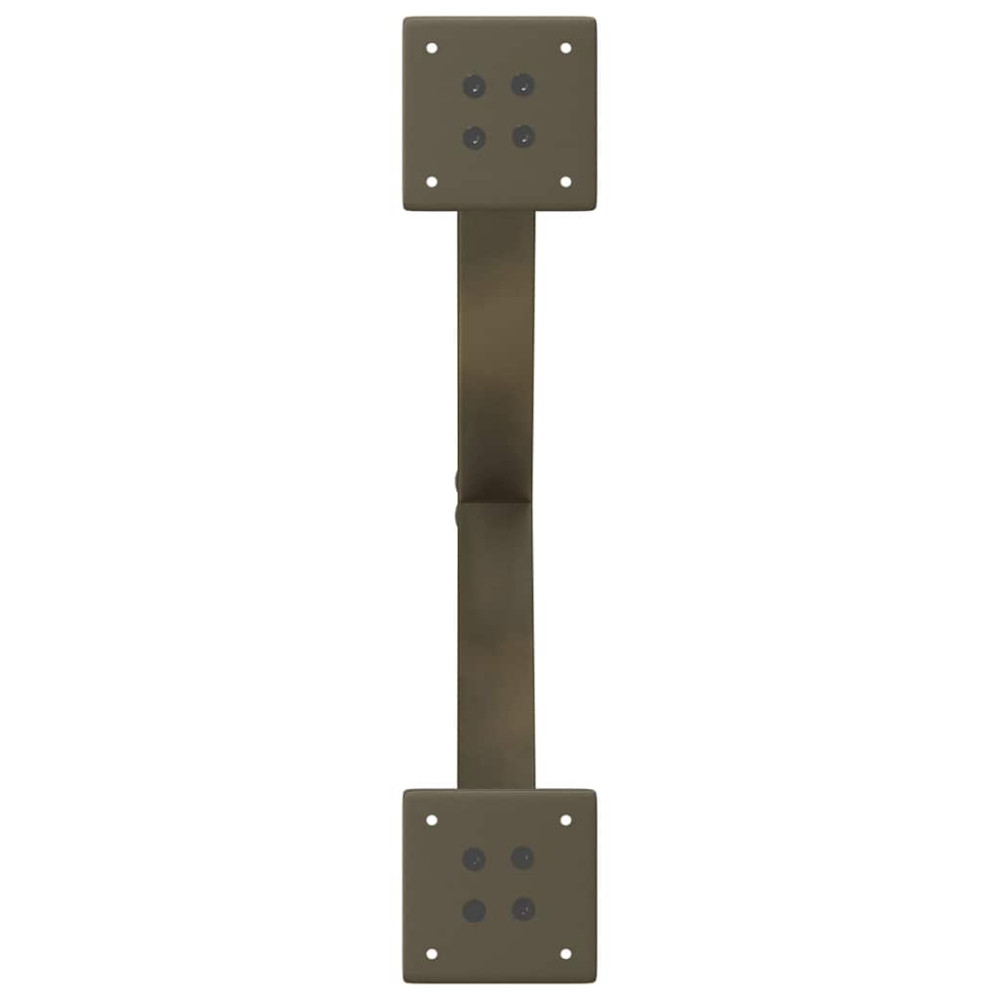 Produktbild för Soffbordsben X-formade 2 st naturstål 60x(42-43) cm stål