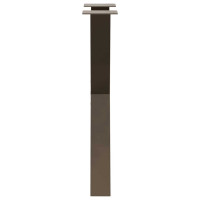 Produktbild för Matbordsben X-formade 2 st naturstål 50x(72-73) cm stål