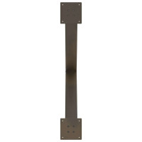 Produktbild för Matbordsben X-formade 3 st naturstål 90x(72-73) cm stål