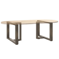 Produktbild för Soffbordsben T-formade 2 st svarta 70x25x(42-43) cm stål