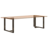 Produktbild för Matbordsben T-formade 2 st svarta 100x35x(72-73) cm stål