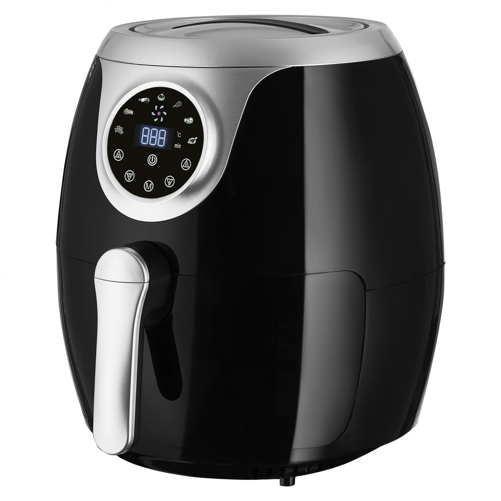 Produktbild för Air Fryer XXL 5,6L 1800W AF410 Svart/Silver