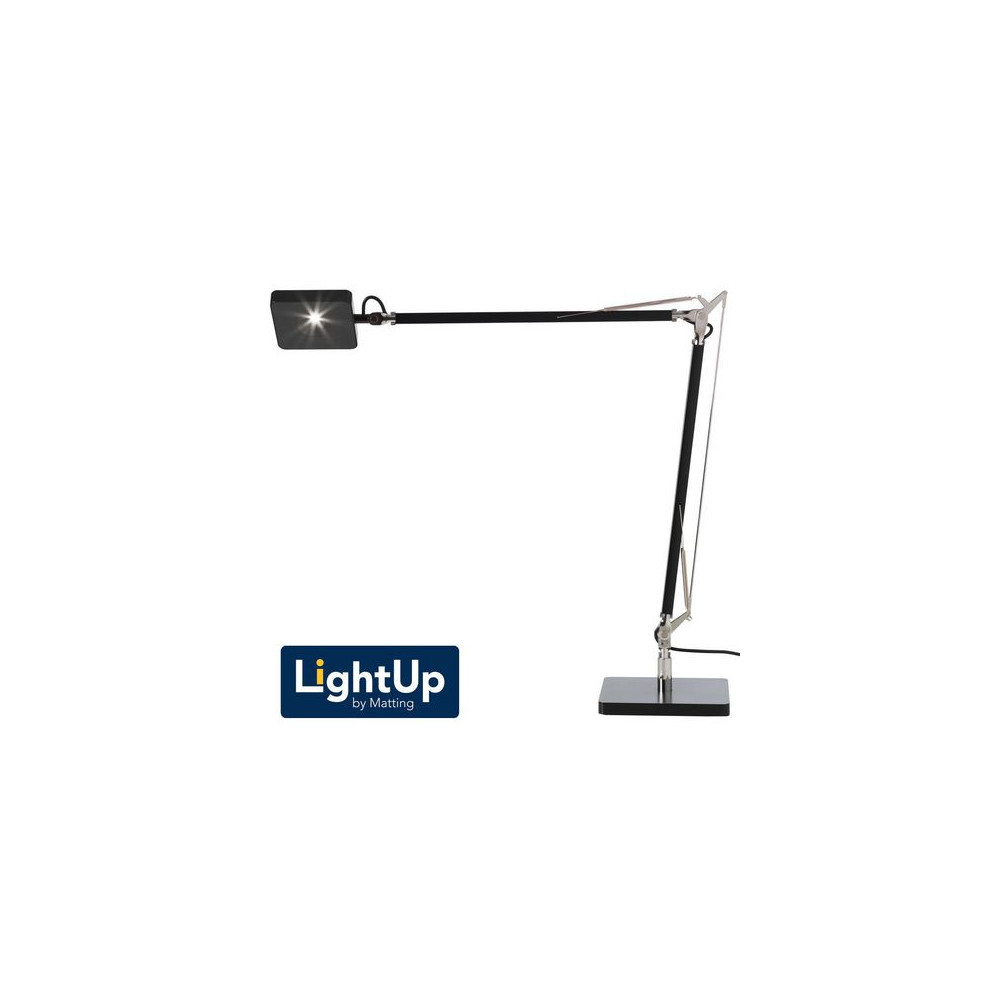 Produktbild för Lampa MATTING Madrid LED svart
