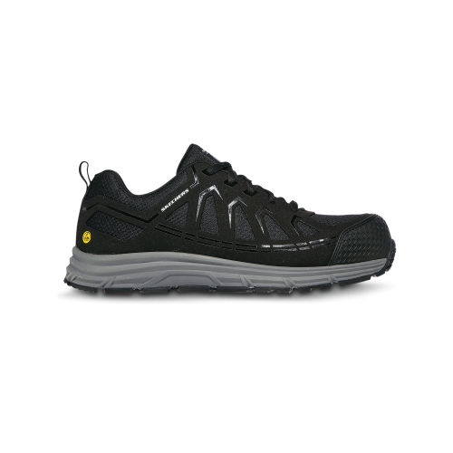 Skechers Malad II Safety Shoe Black Male