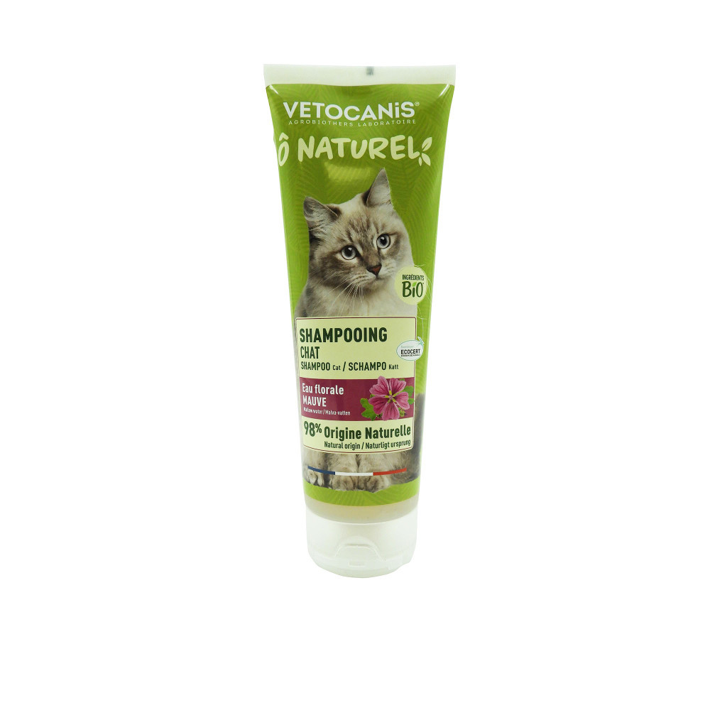 Produktbild för Schampo Katt Organic Vetocanis 250 ml