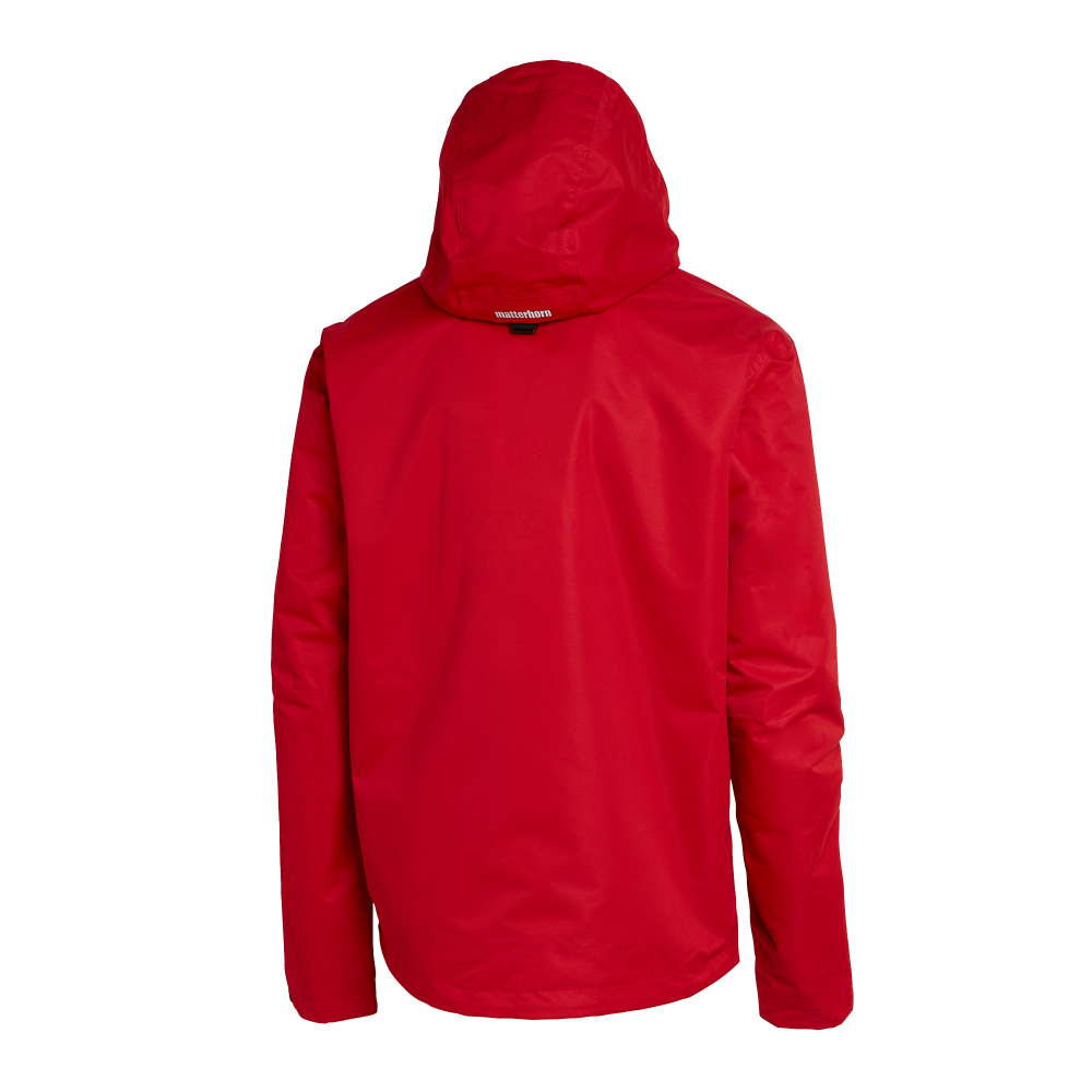 Produktbild för Barber Jacket Red Male