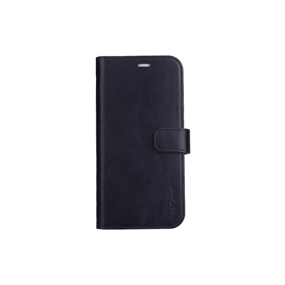 Produktbild för Strålningsskydd Mobilfodral Skinn iPhone 13 Pro Max 2in1 Magnetskal Svart RFID