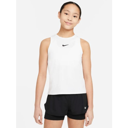 Nike Victory Tank White Girls (L) - Barn & Junior