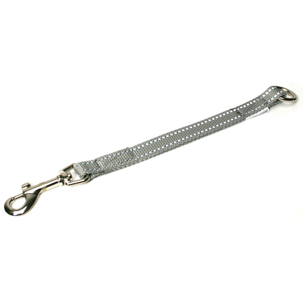 Produktbild för Koppelförlängning Nylon Reflex grå Alac 15mm/20cm