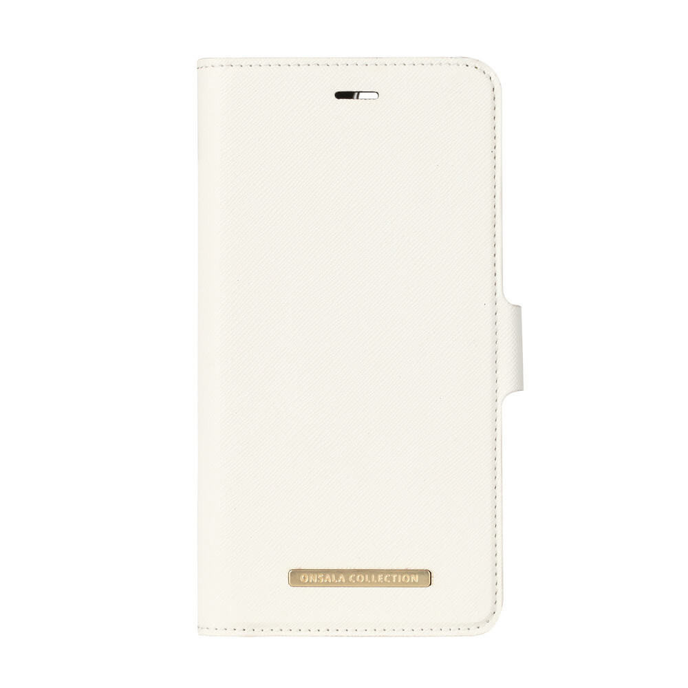 Produktbild för COLLECTION Mobilfodral Saffiano White iPhone 6/7/8 Plus