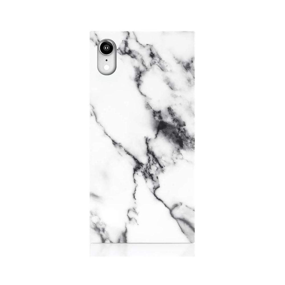 Produktbild för Mobilskal Vit Marble iPhone XR