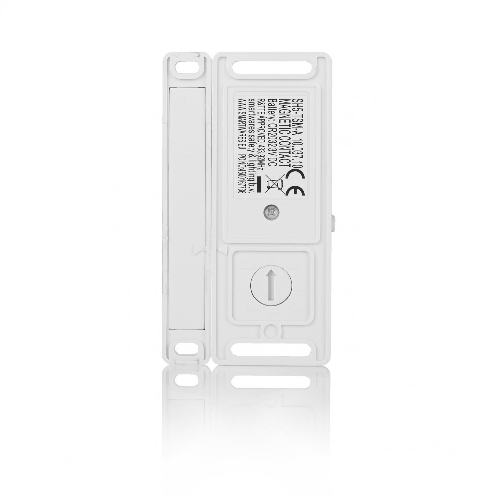 Produktbild för Smartwares SH4-90155 dörr- och fönstersensor Trådlös Dörr/fönster Vit