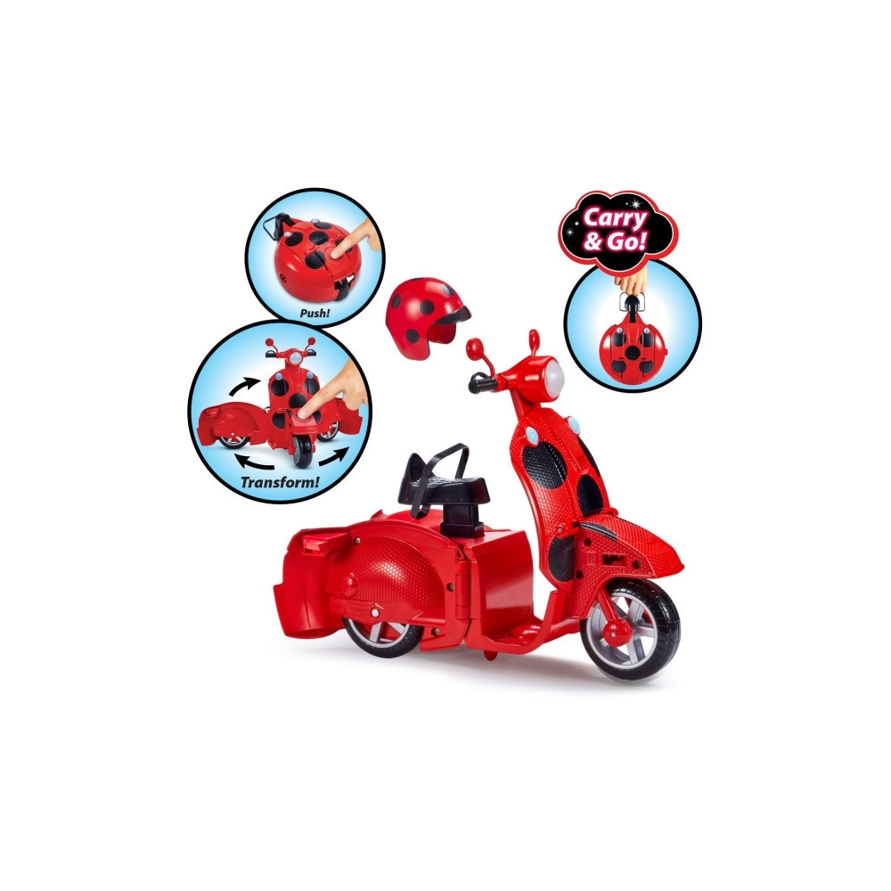 Produktbild för Miraculous Lucky Charms Transforming Scooter