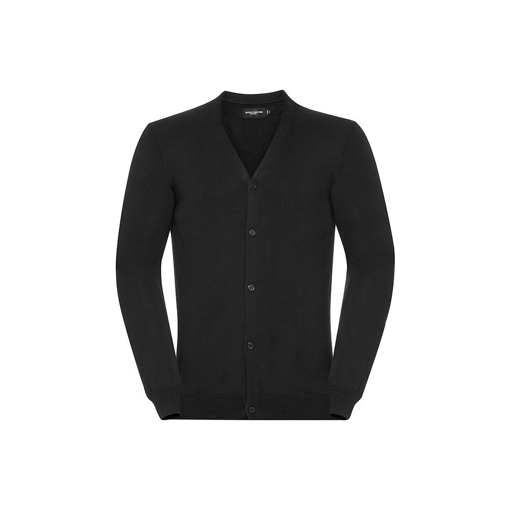Produktbild för Men´s V-neck Cardigan Black