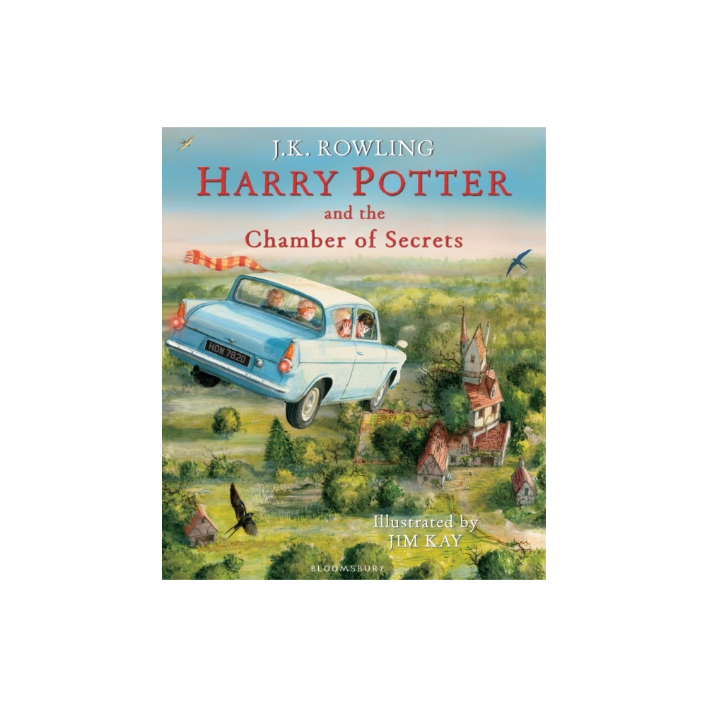 Produktbild för Harry Potter and the Chamber of Secrets Illustrated Edition (inbunden, eng)