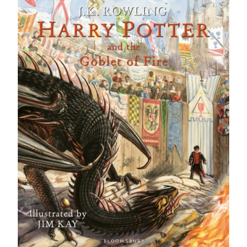 J.K. Rowling Harry Potter and the Goblet of Fire - Illustrated Edition (inbunden, eng)