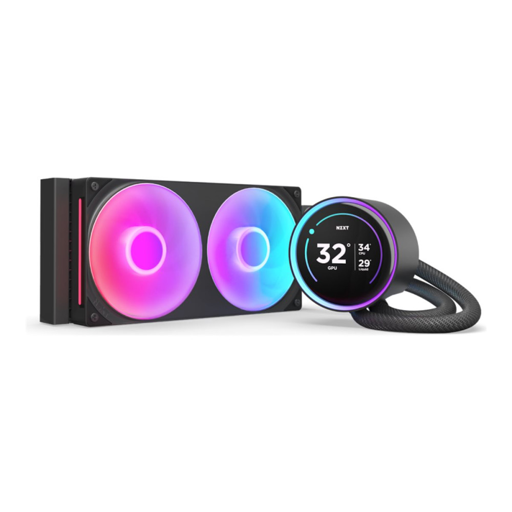 Produktbild för NZXT Kraken Elite 240 RGB - kylsystem med vätska till processorn - med LCD-display