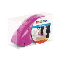 Produktbild för Tejphållare packtejp TESA Pack-n-Go rosa