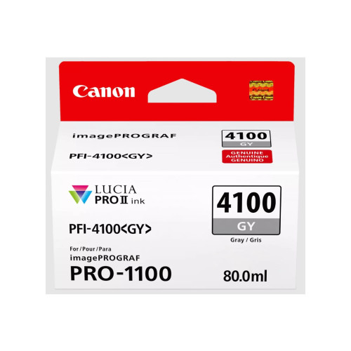 CANON Canon PFI-4100 GY - grå - original - bläcktank