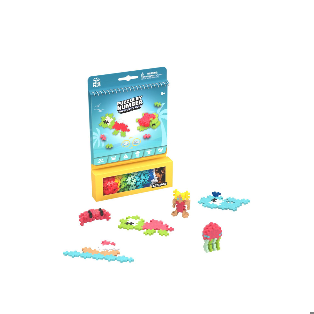 Produktbild för Plus-Plus Activity Pad - Ocean