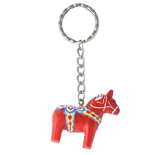 Nordic Souvenir Nyckelring Dalahäst 4,5cm
