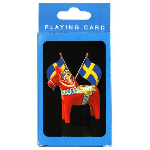 Nordic Souvenir Kortlek Dalahästar