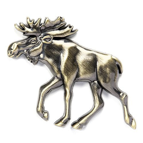 Nordic Souvenir Magnet Älg, metall