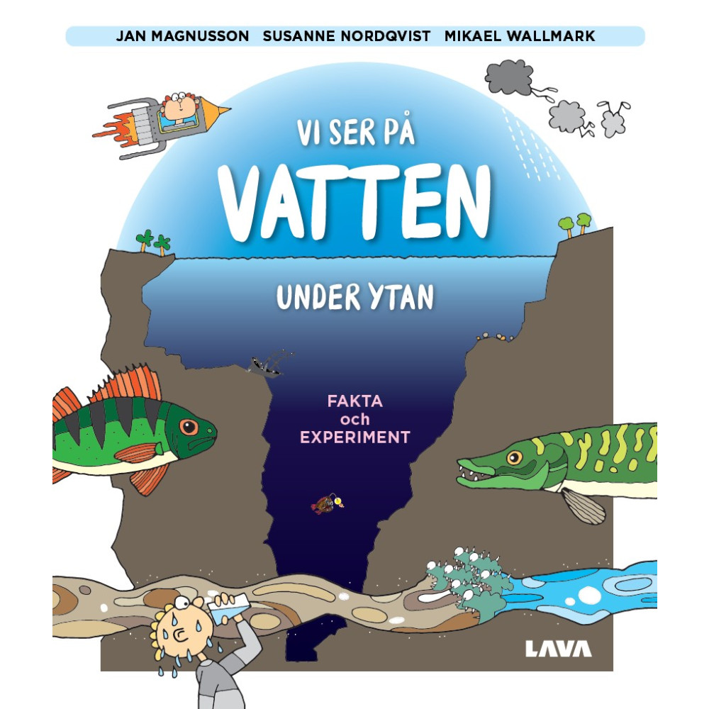 Produktbild för Vi ser på vatten under ytan (inbunden)