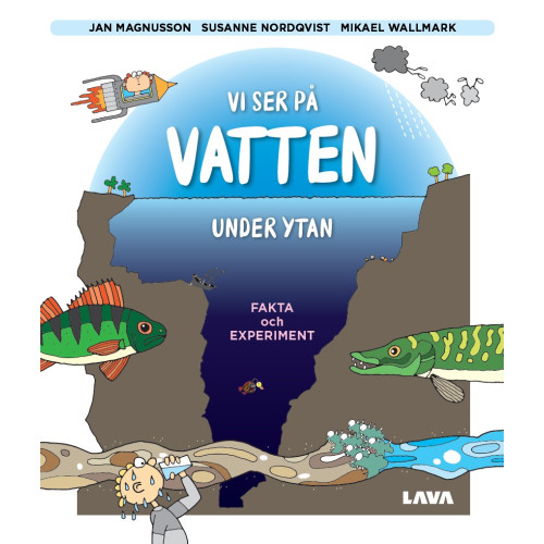 Jan Magnusson Vi ser på vatten under ytan (inbunden)