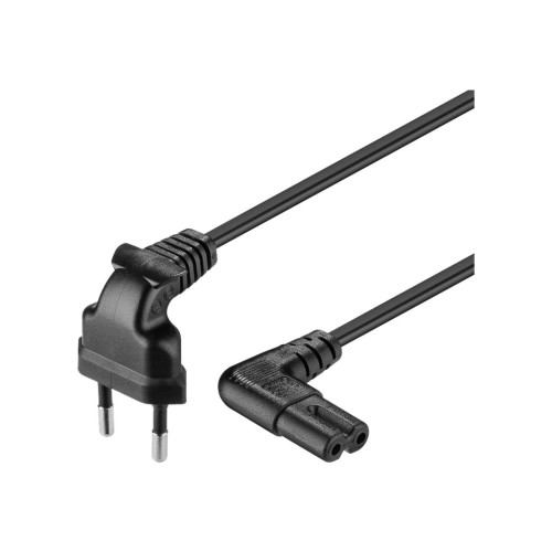 Goobay goobay NK 104 S - strömkabel - power IEC 60320 C7 till Eurokontakt - 3 m