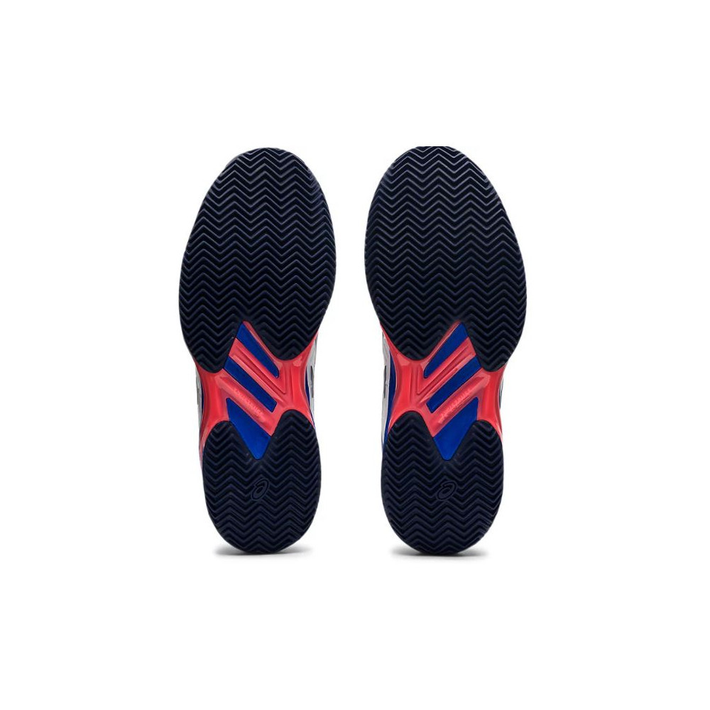 Produktbild för ASICS Solution Speed FF Wh/Bl Clay/Padel Women (Skadad yttre förpackning)