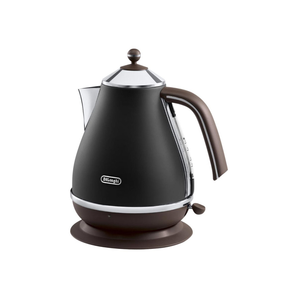 Produktbild för De'Longhi Icona Vintage KBOV 2001.BK - vattenkokare - svart