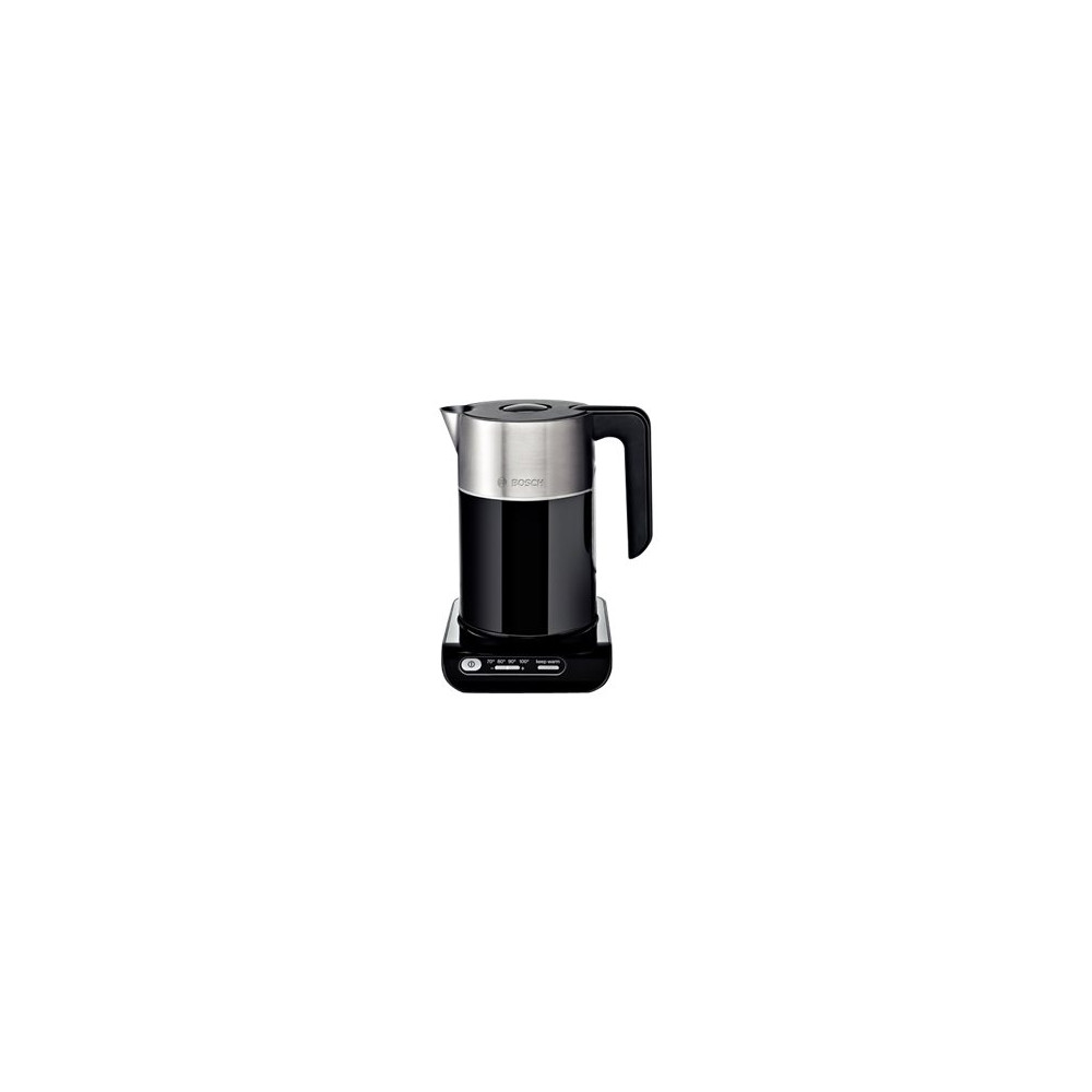 Produktbild för Bosch Styline TWK8613P - vattenkokare - svart / rostfritt stål