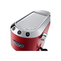 Produktbild för De'Longhi DEDICA EC 685.R - kaffemaskin med mjölkskummare - 15 bar - röd